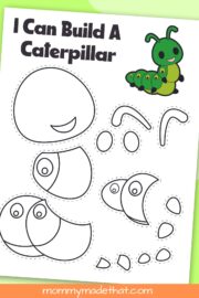 🐛 Printable Caterpillar Craft (With Free Template)