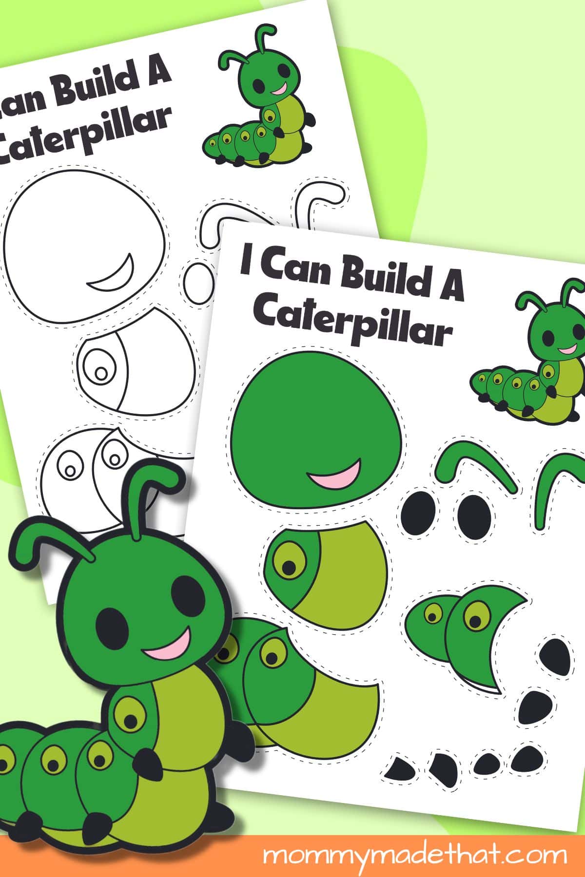 🐛 Printable Caterpillar Craft (With Free Template)