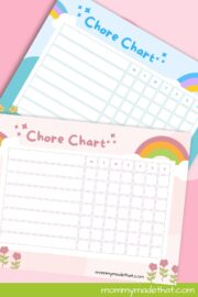 31 Free Printable Chore Charts (Lots of Fun &amp; Cute Charts!)