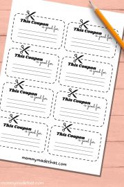 Lots of Blank Coupon Templates (Free Printables!)