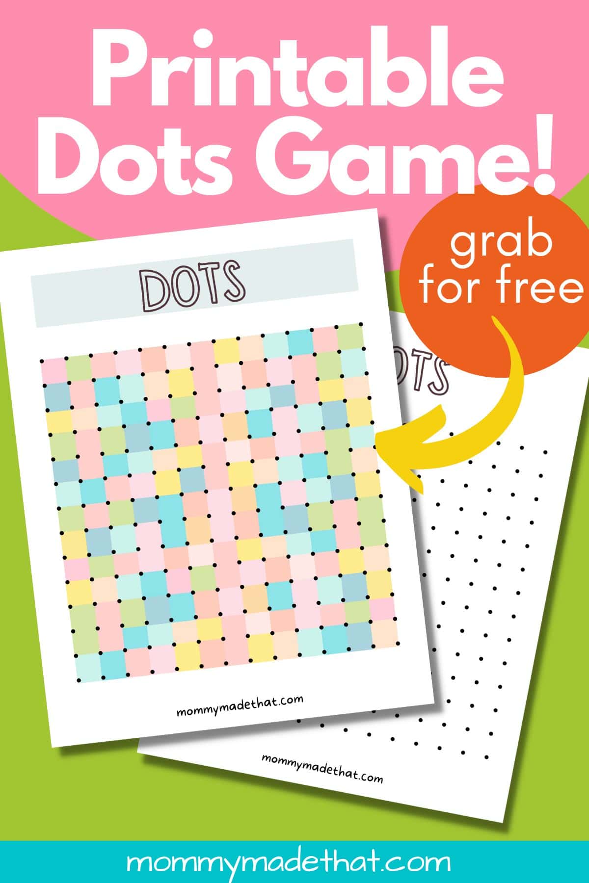 printable dots game
