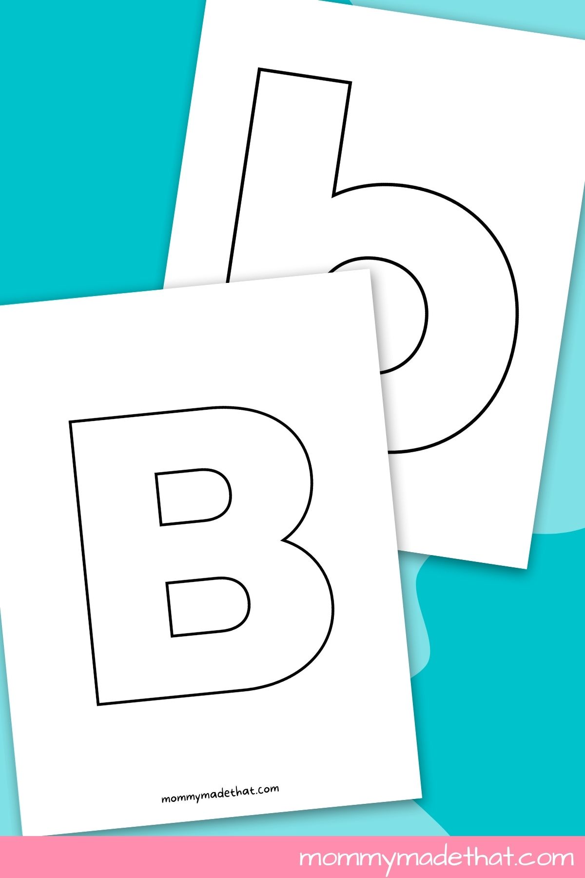 printable letter B