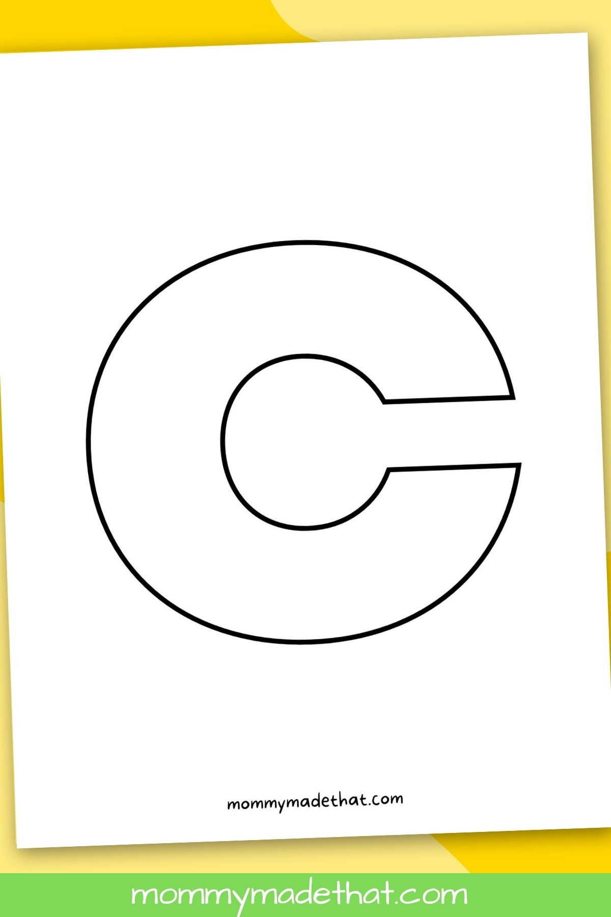 Printable Letter C (Grab the Free Templates!)