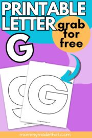 Printable Letter G (Free Templates &amp; Outlines!)