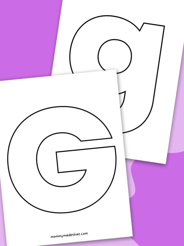 Printable Letters Archives | Mommy Made That