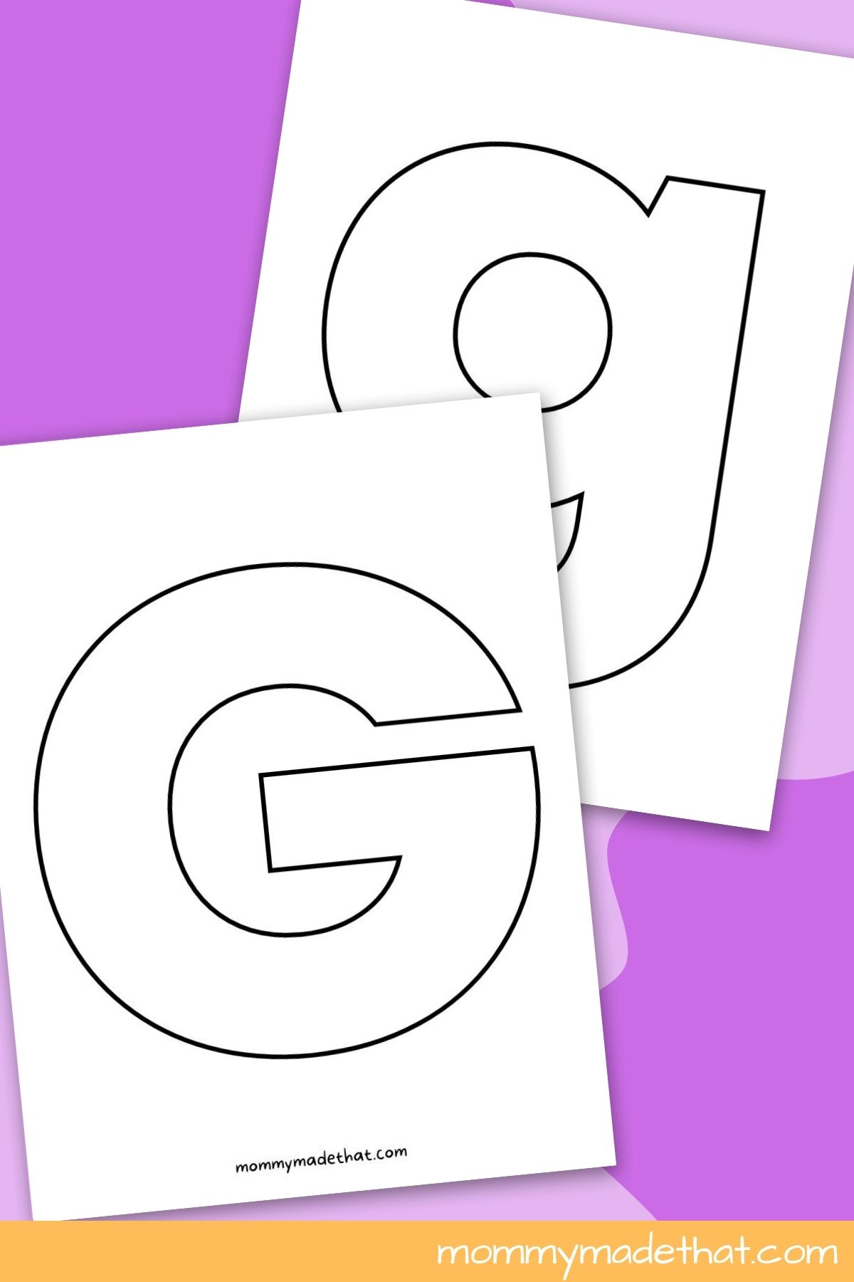 printable letter G