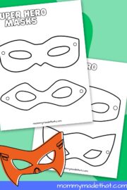 Tons of the Best Free Printable Masks (Grab them all!)