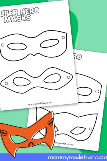Tons of the Best Free Printable Masks (Grab them all!)