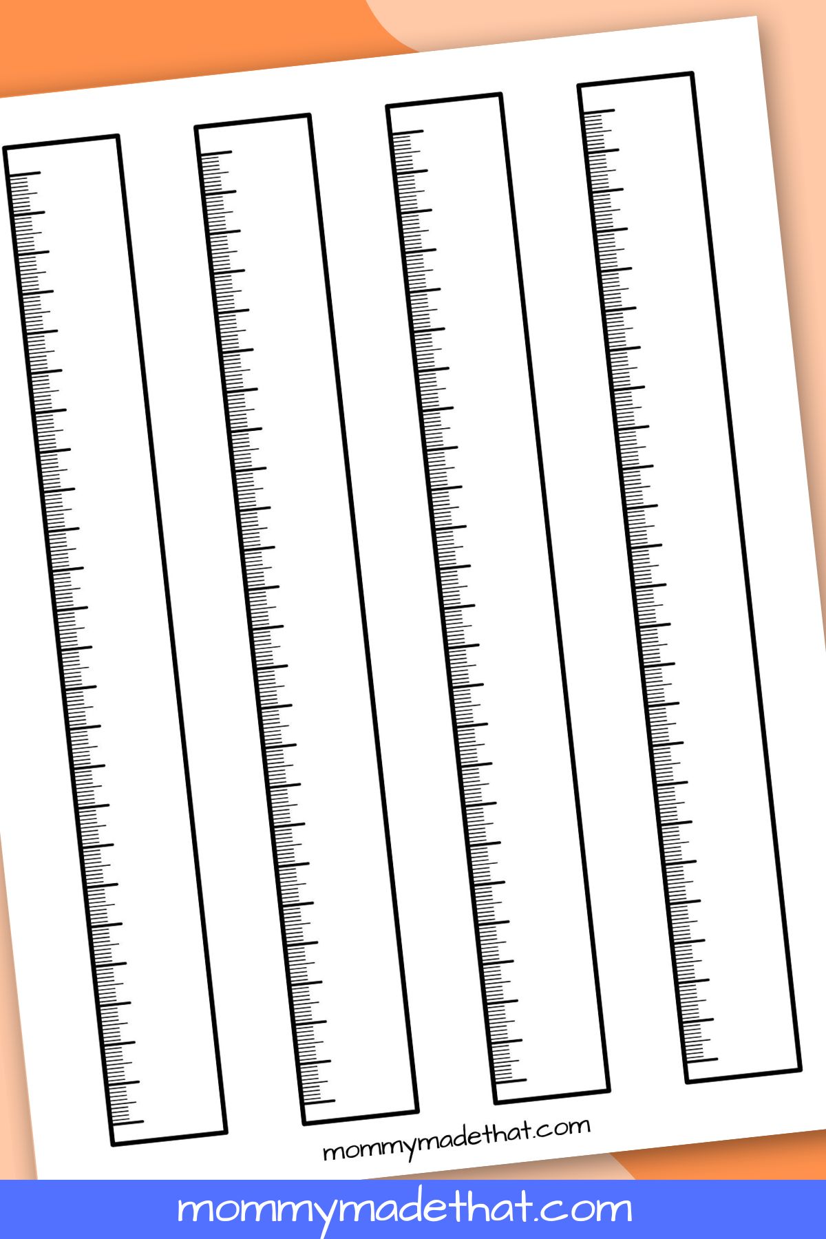 printable millimeter ruler