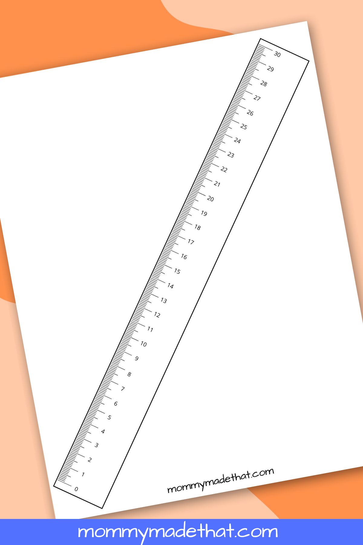 printable mm ruler