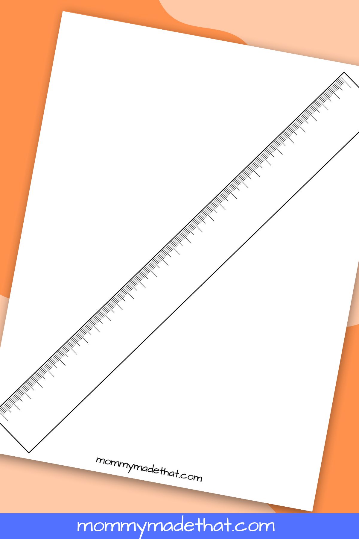 printable millimeter ruler