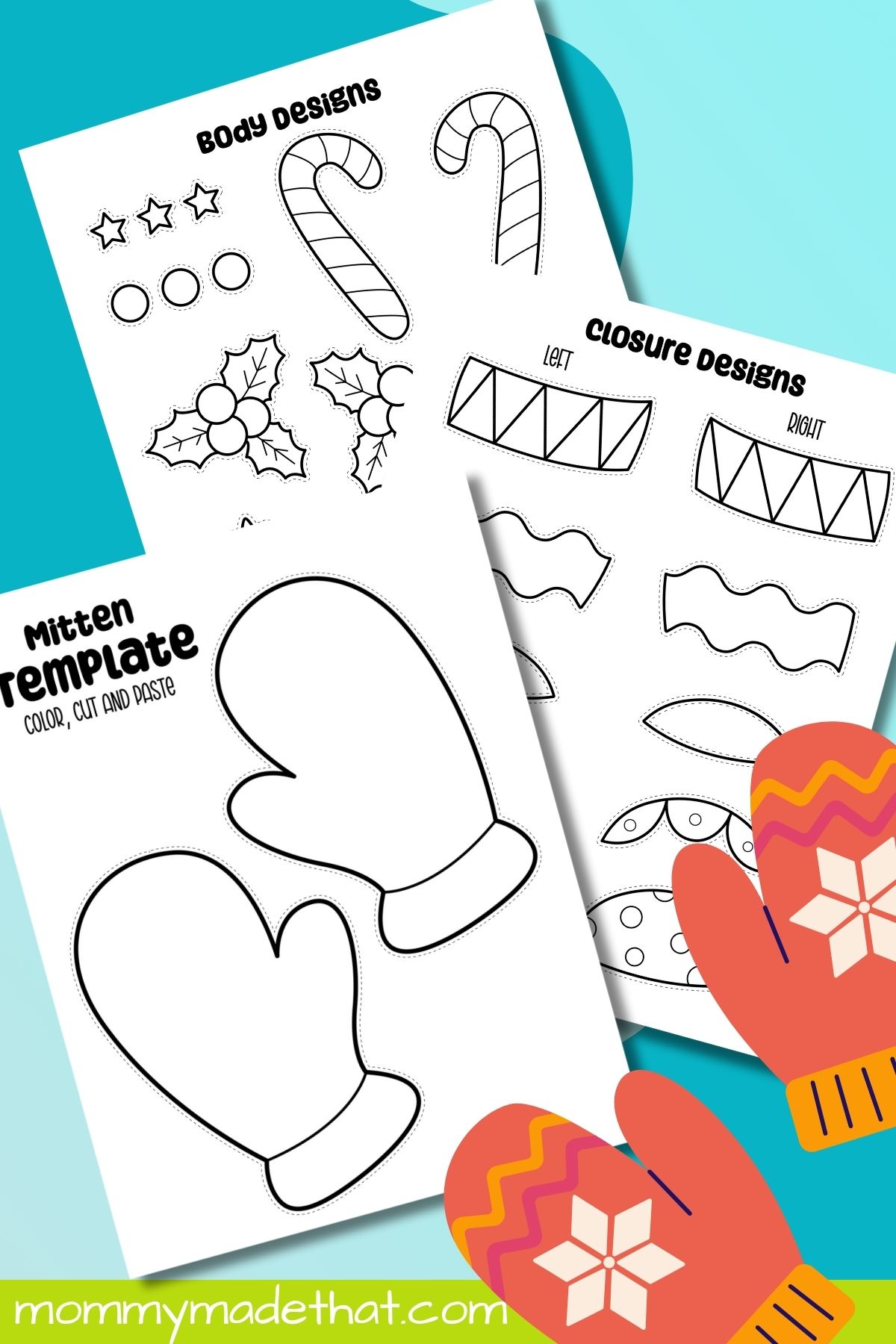 Printable Mittens Craft (With Free Templates)