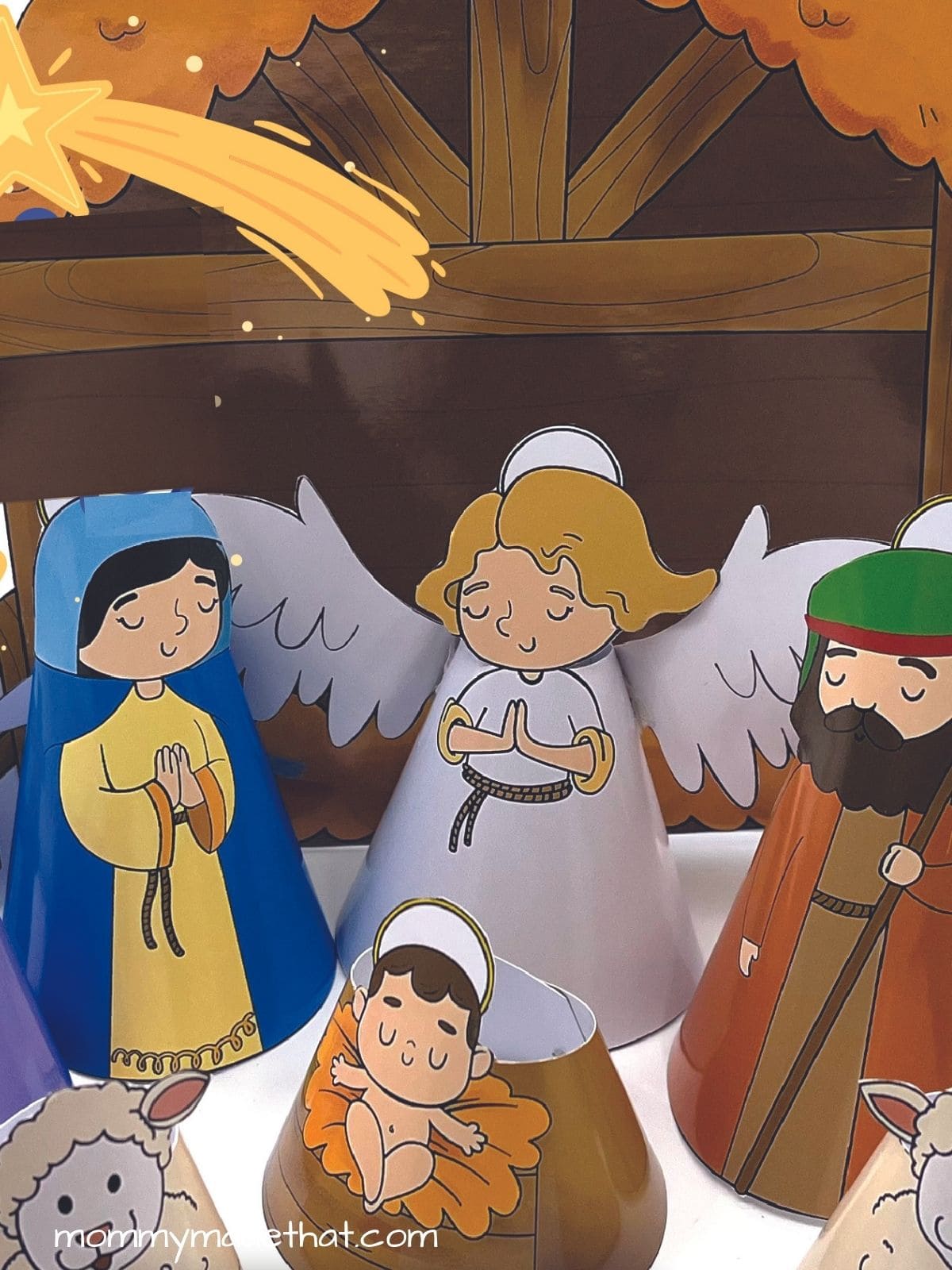 printable nativity scene