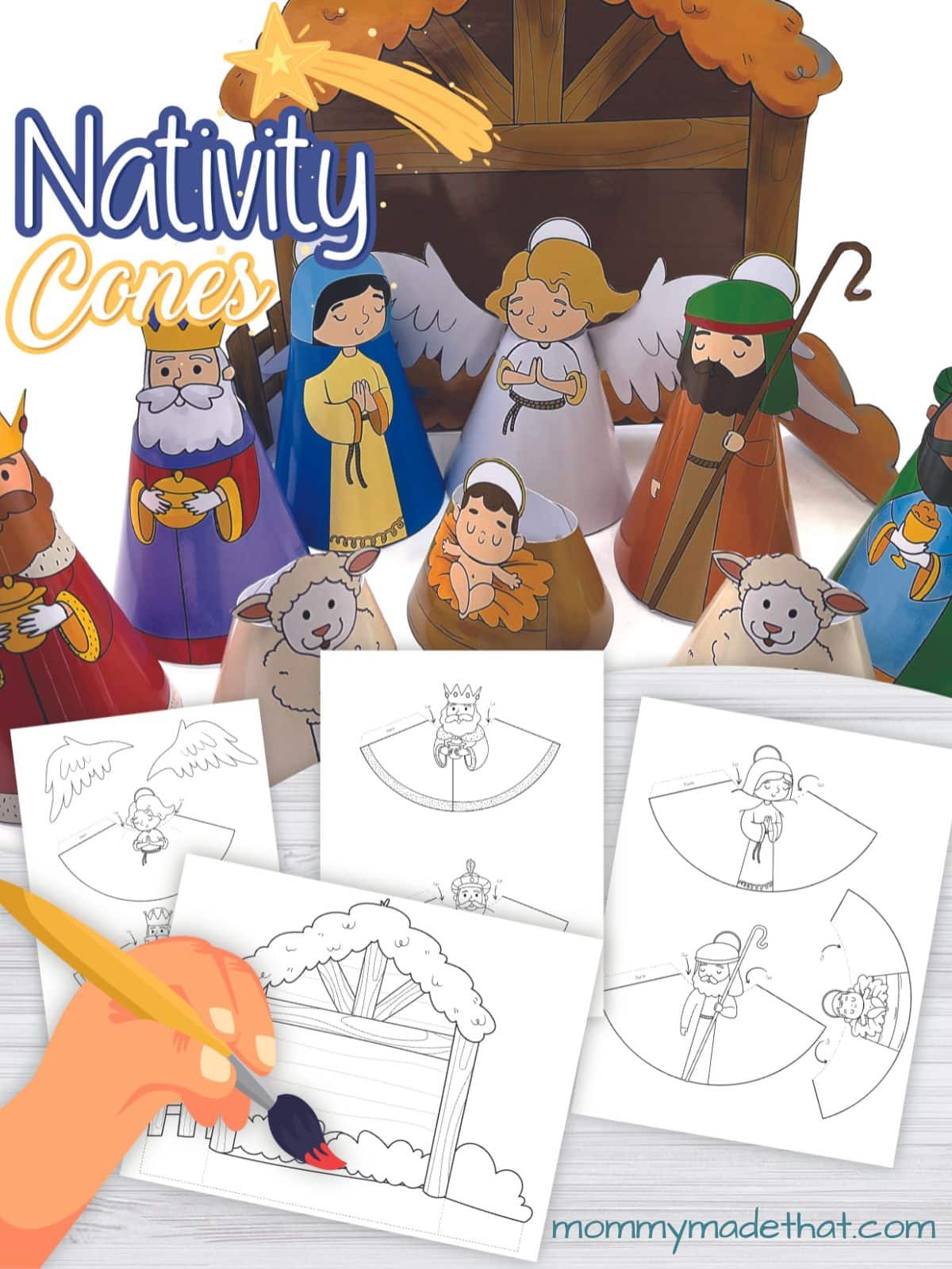 printable nativity scene