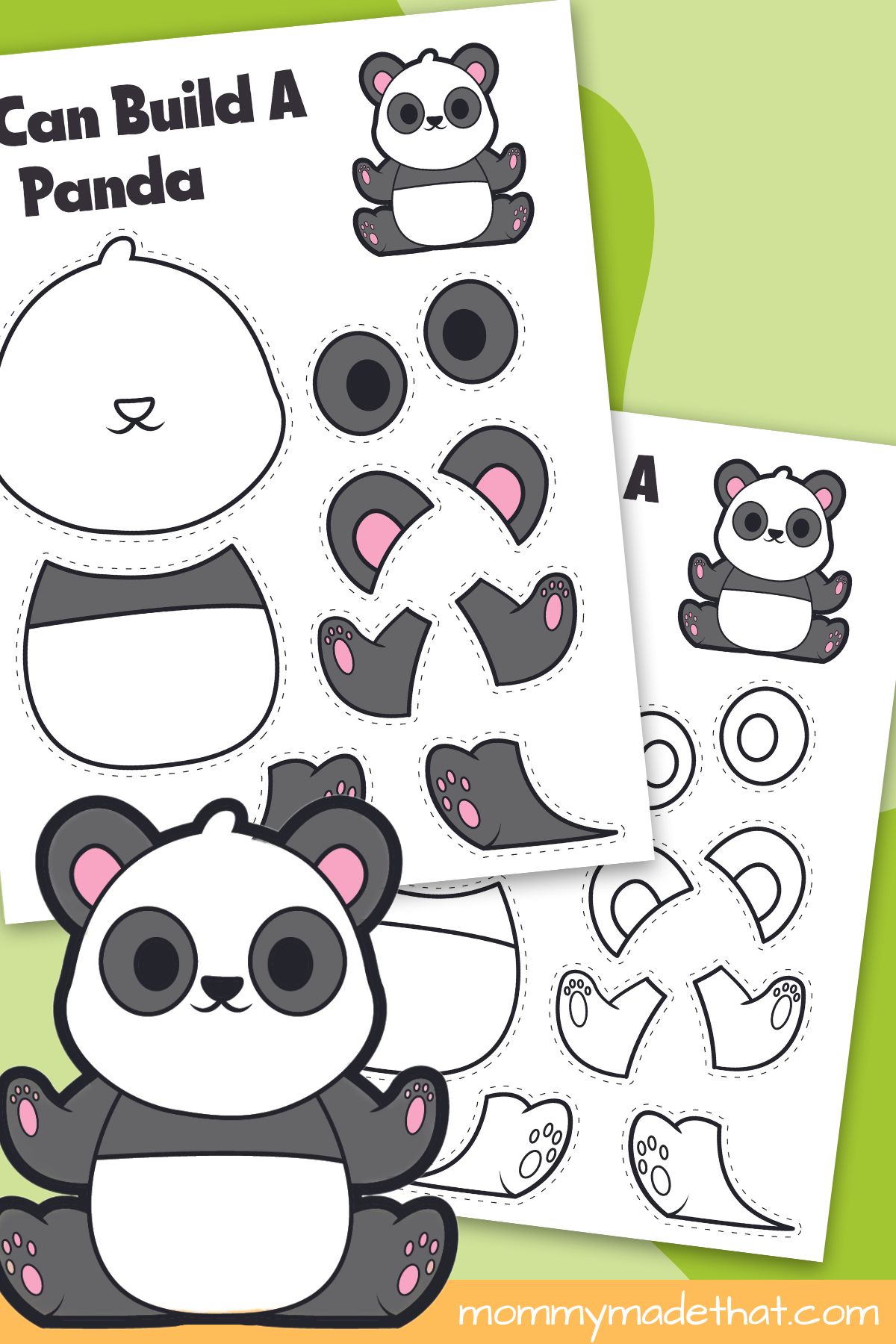 Printable Panda Craft Template (Grab the Cutie for Free!)