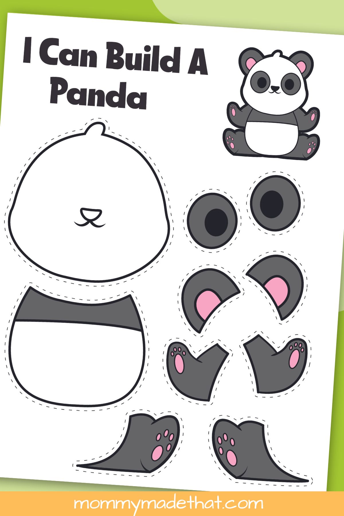 build a panda craft