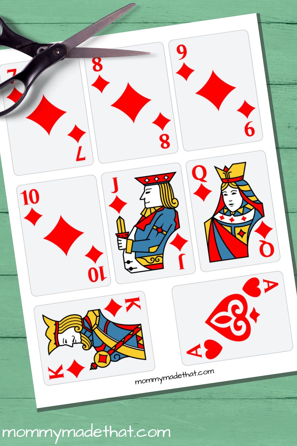 Printable Playing Cards (Free Printable Card Deck)