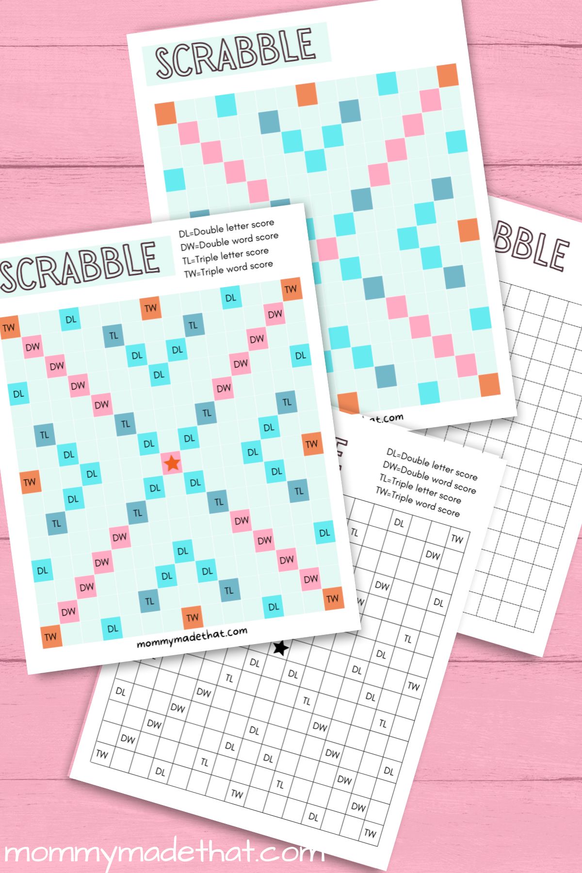 printable scrabble