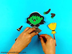 Cute Printable Witch Craft Template (Grab it for free!)