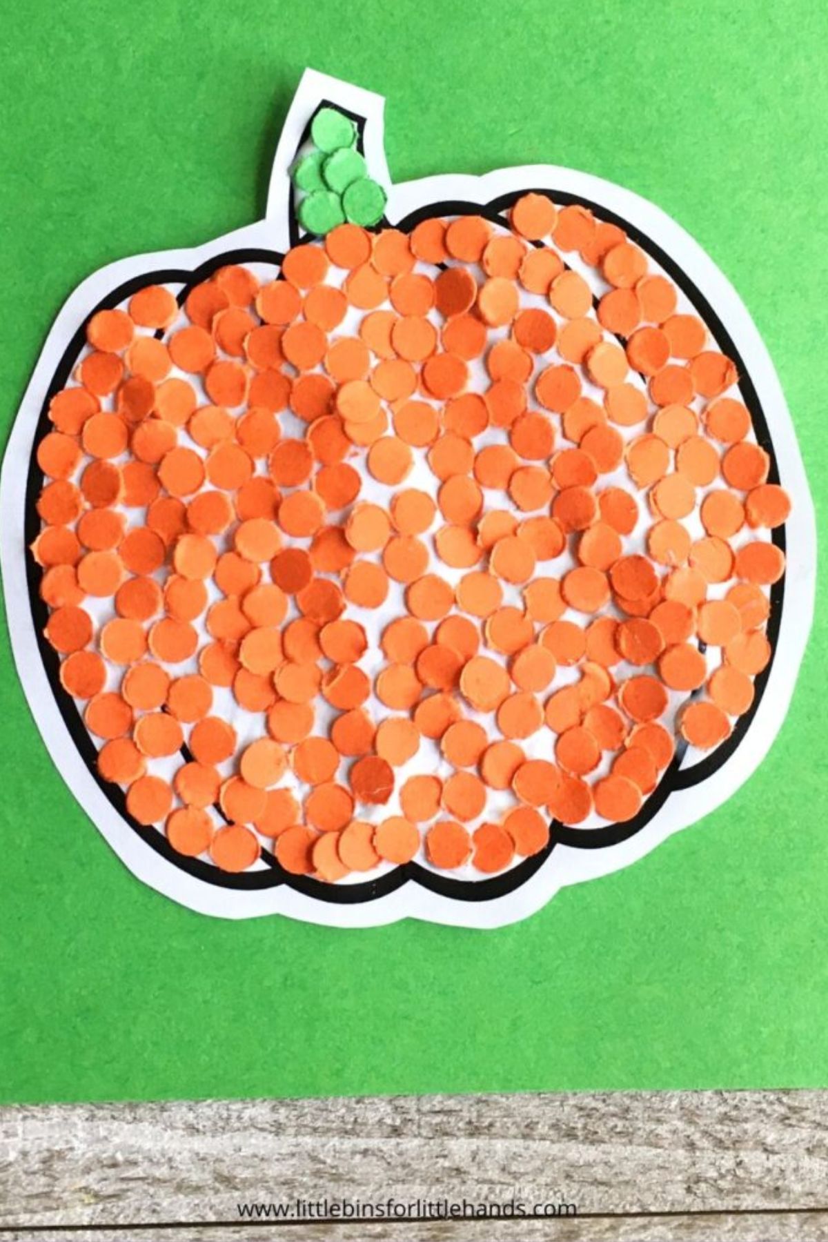 pumpkin dot art activity