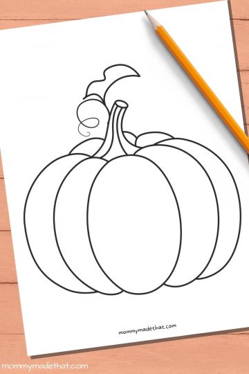 Free Printable Pumpkin Templates for Crafts and Activities