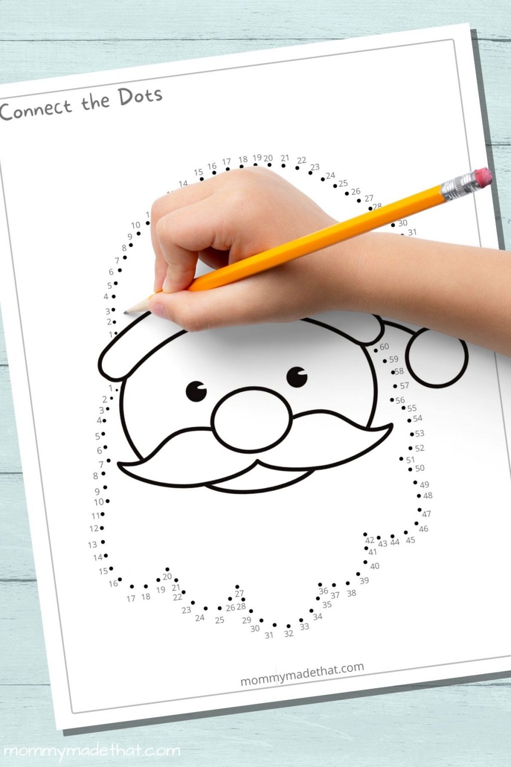 Free Printable Christmas Dot to Dot