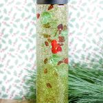how to make a Grinch sensory bottle