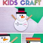 snowman craft kids