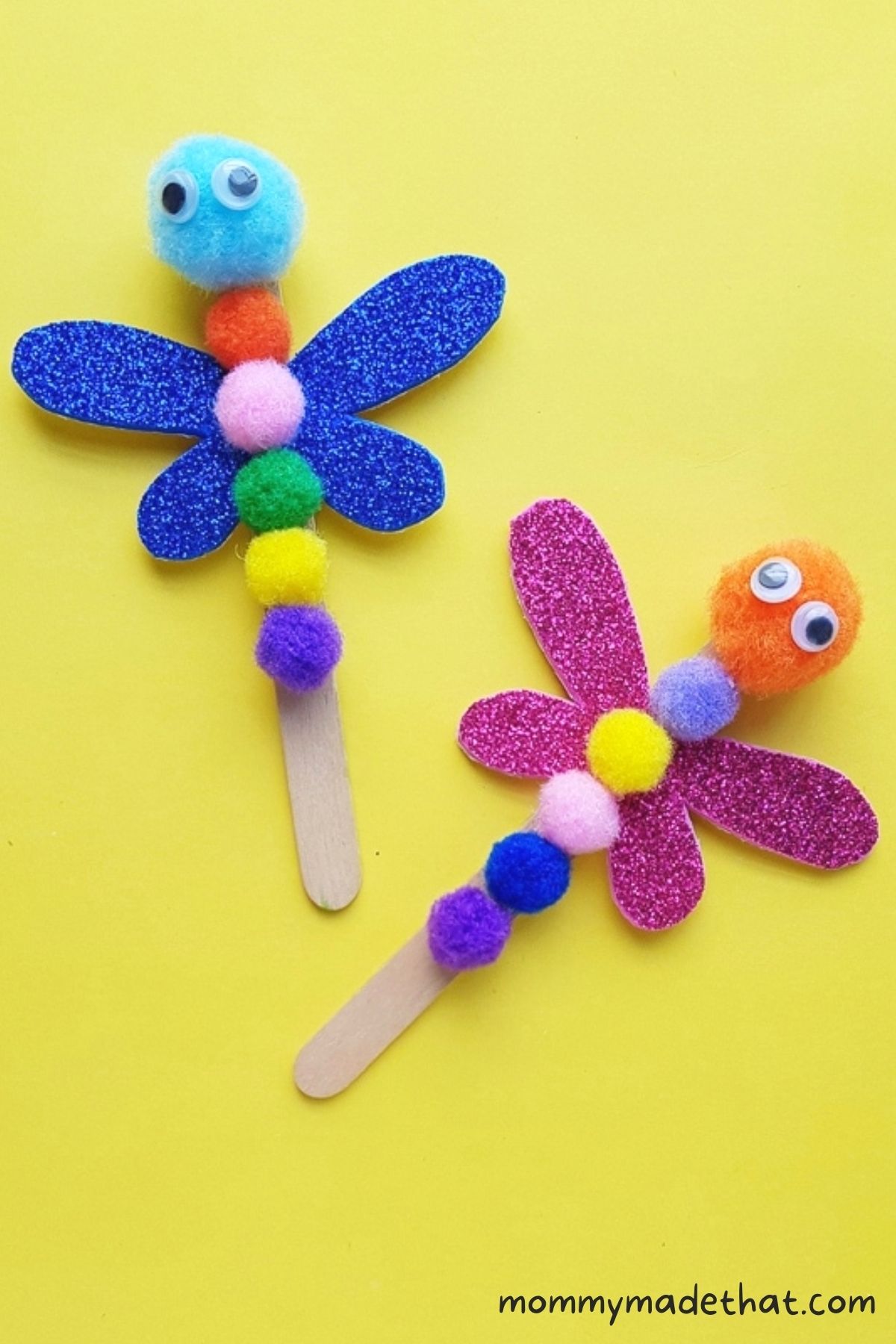 spring dragonfly craft for preschoolers