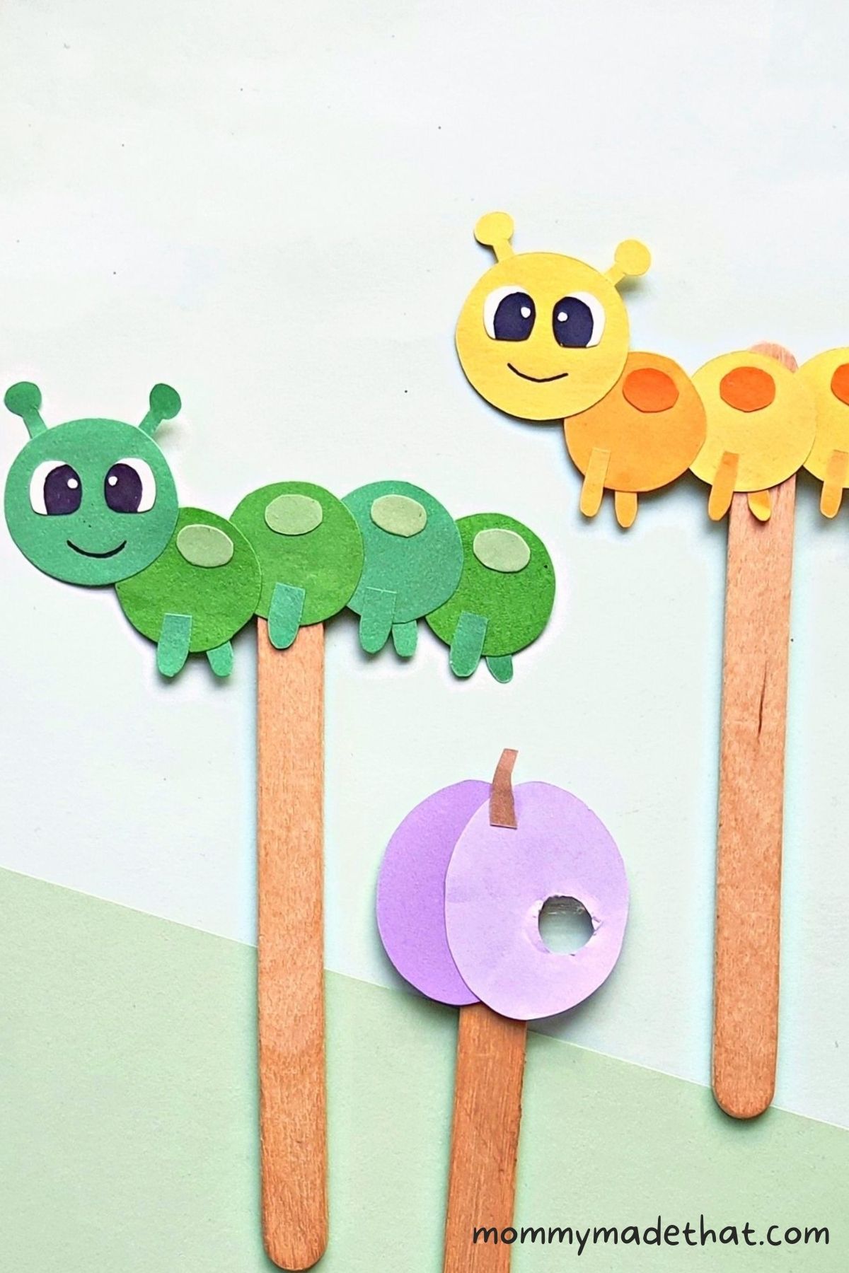 spring caterpillar craft for kids