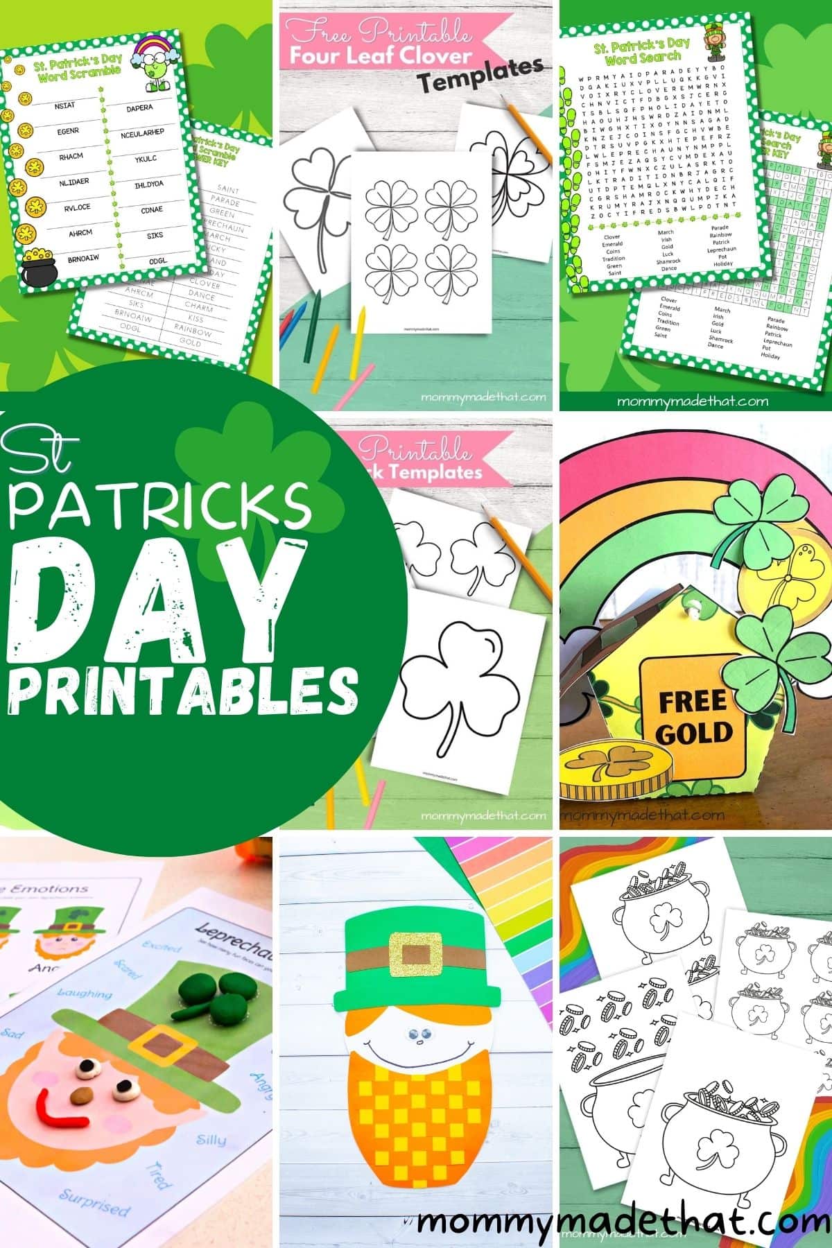 St. Patricks Day Free Printables