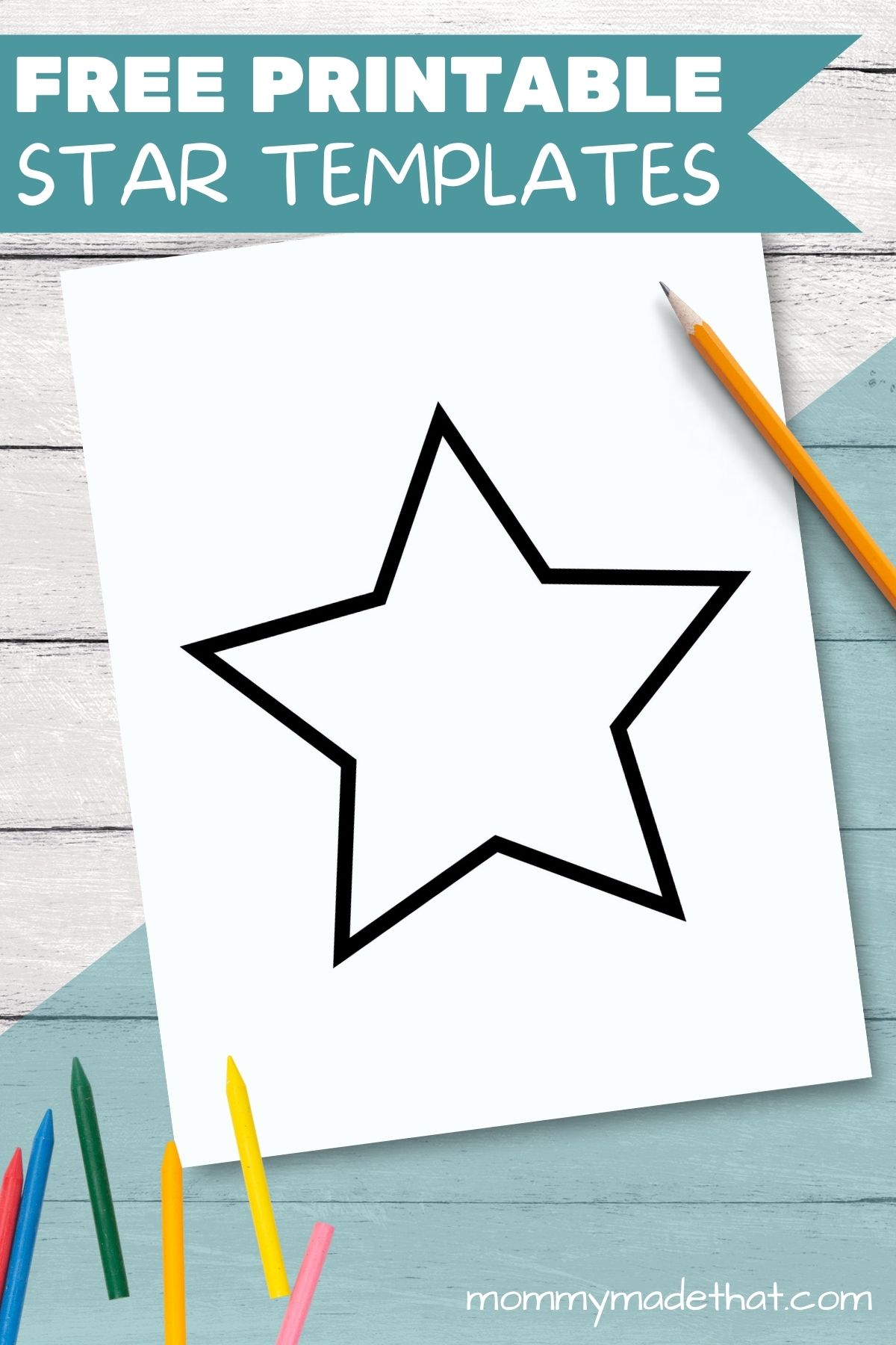 printable star stencils