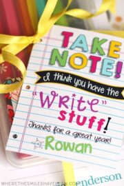 Free Teacher Appreciation Printables (Lots to Choose From!)