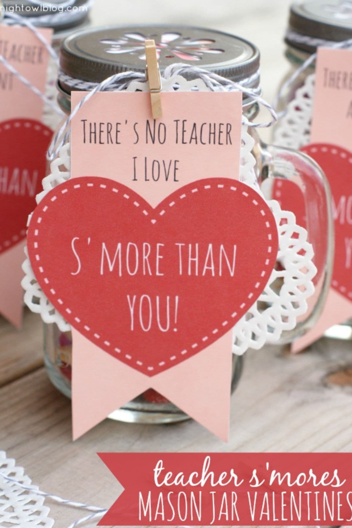 cute homemade teacher valentines day gift idea