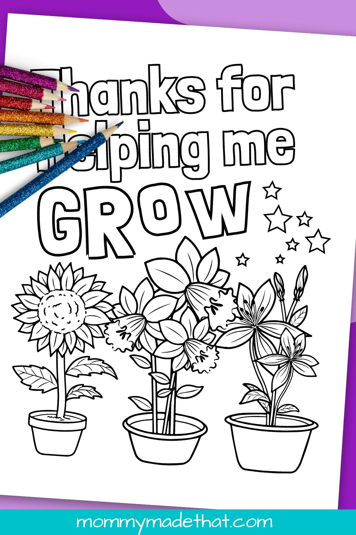 thank you teacher coloring pages