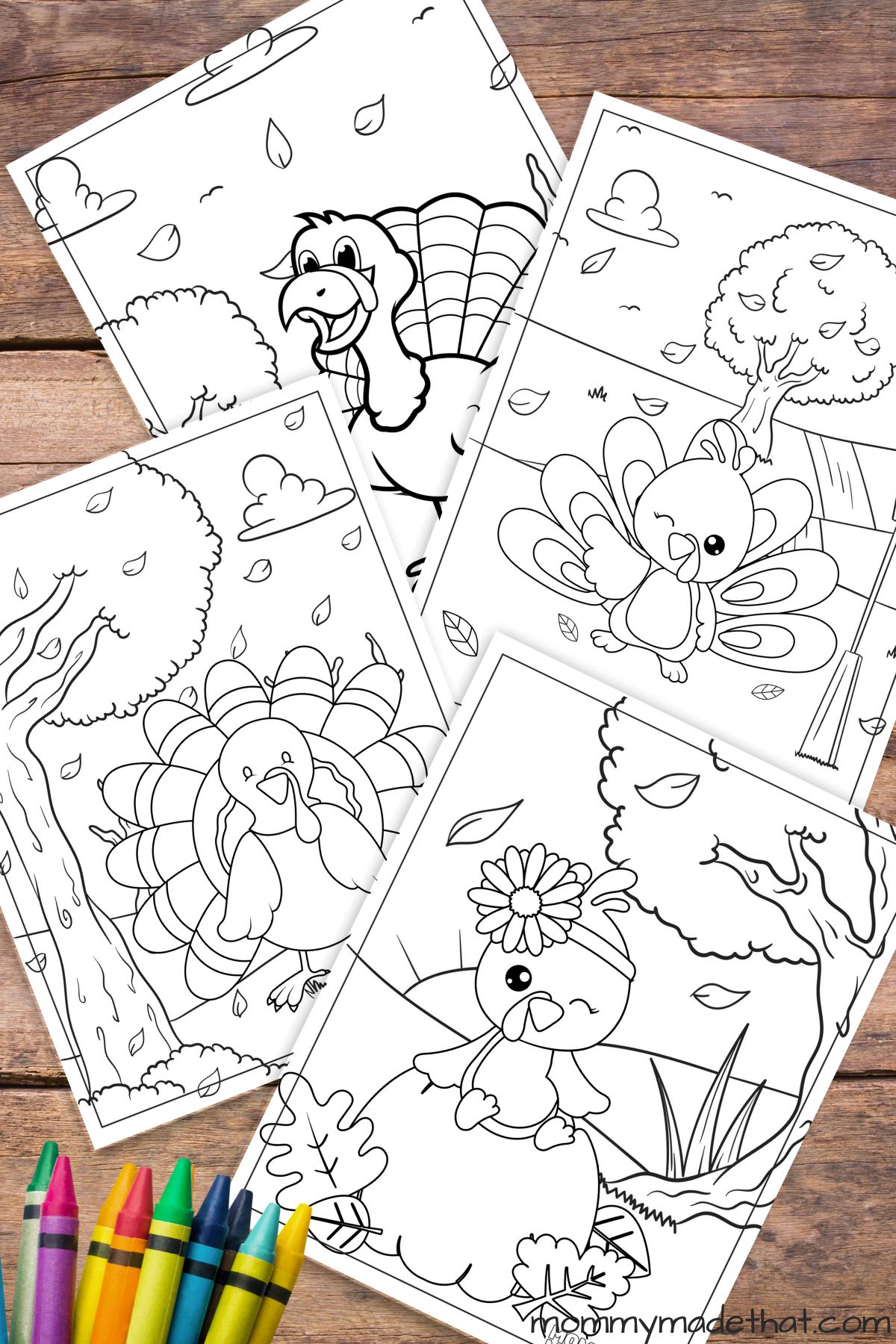 Thanksgiving coloring pages