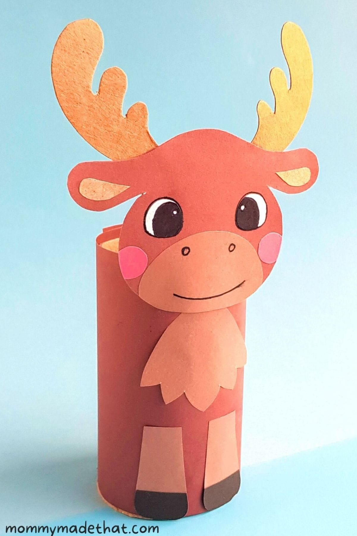 toilet paper roll moose craft