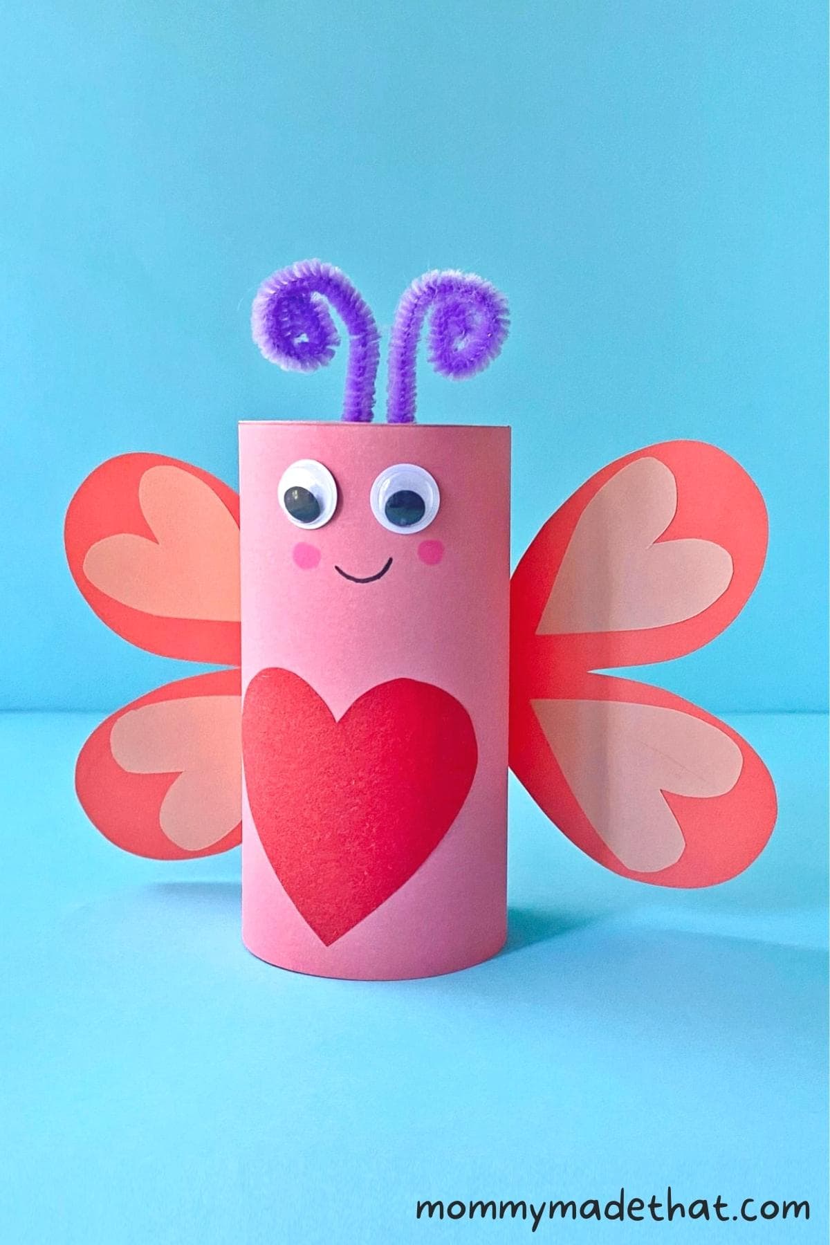 toilet paper roll butterfly craft