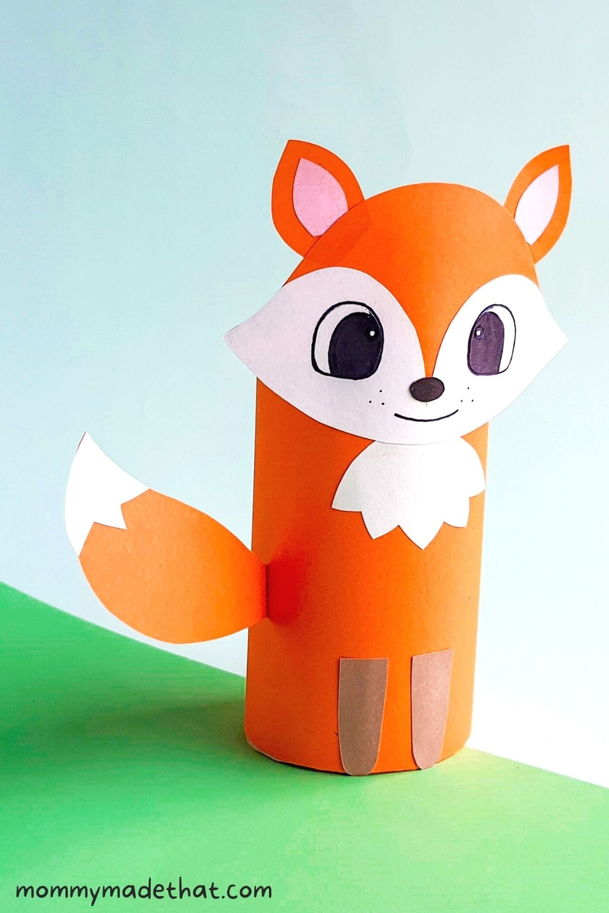toilet paper roll fox