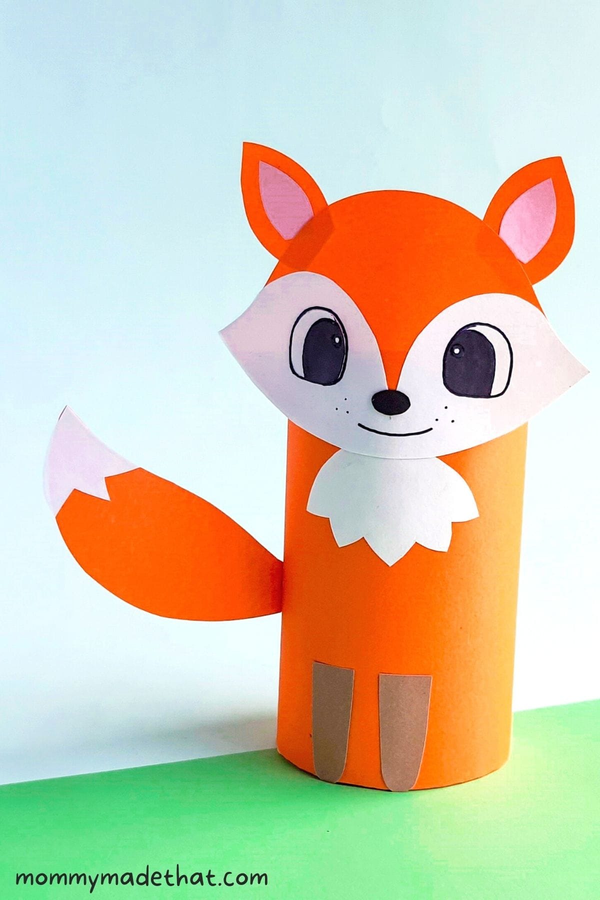 toilet paper roll fox craft