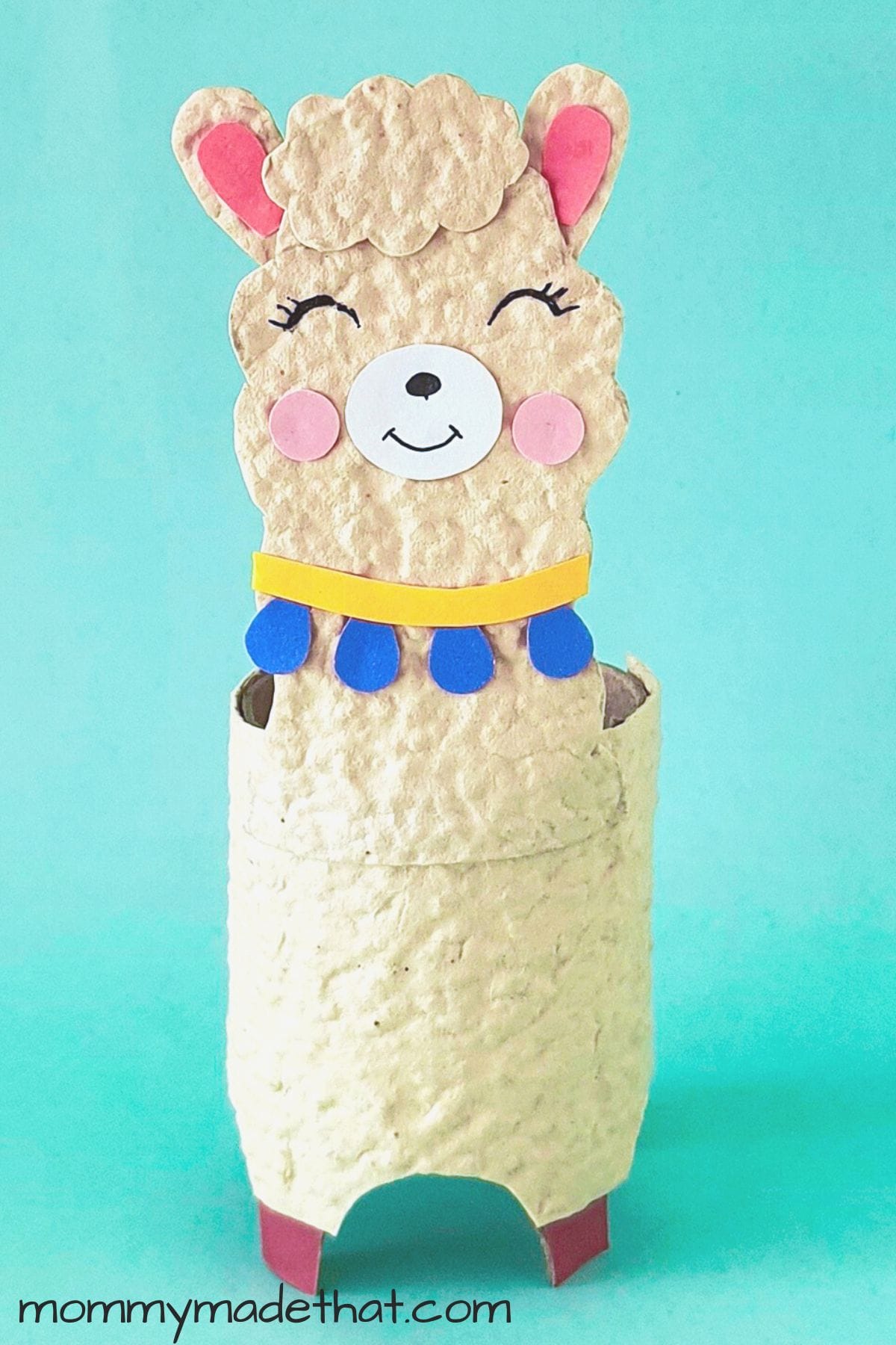 Toilet Paper Roll Llama Craft