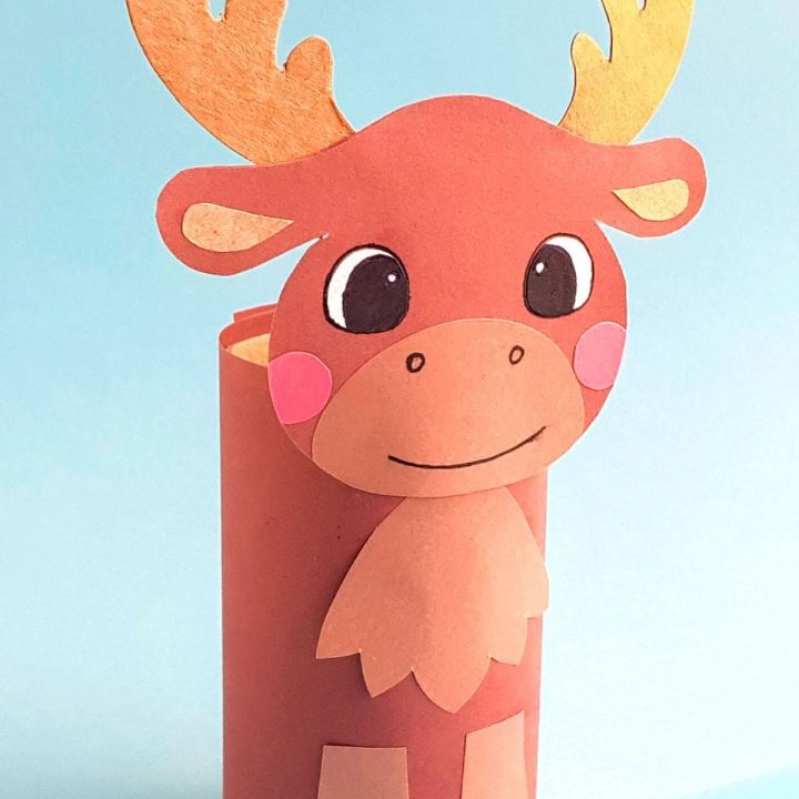 toilet paper roll moose craft