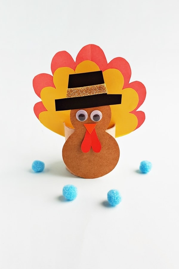 Adorable Toilet Paper Roll Turkey