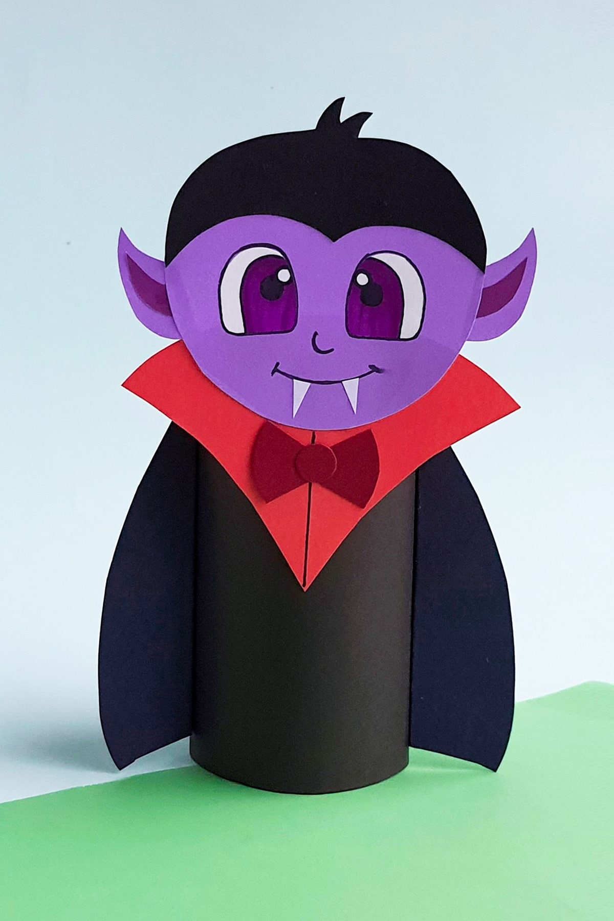 Toilet Paper Roll Vampire Craft: A Fun Halloween Craft