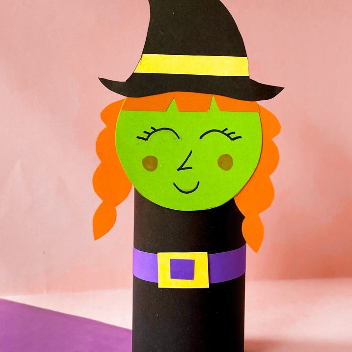 Toilet paper roll witch craft