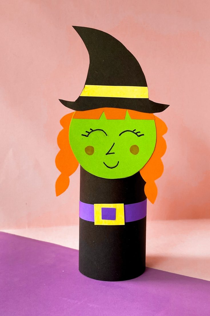 Toilet paper roll witch craft
