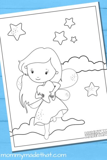 Fun Tooth Fairy Coloring Pages for Kids (Free Printables!)