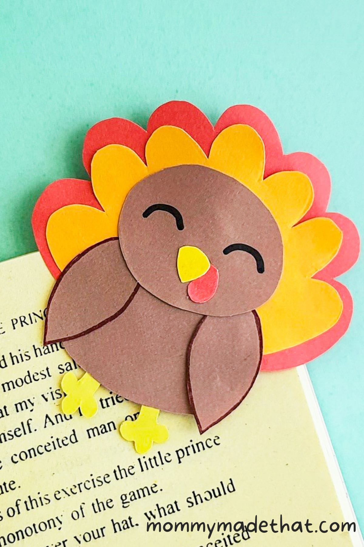 turkey bookmark