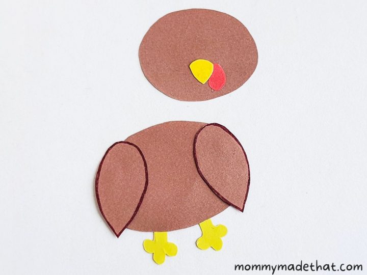 Adorable Turkey Bookmarks Plus Free Printable Template Adorable turkey bookmarks plus free printable template