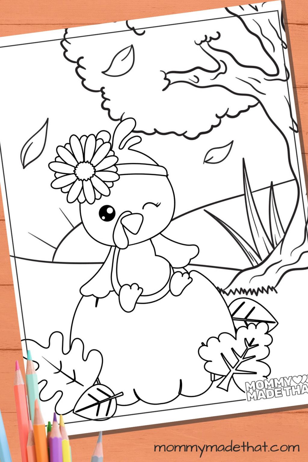 Adorable Turkey Coloring Pages (Perfect for Thanksgiving!)